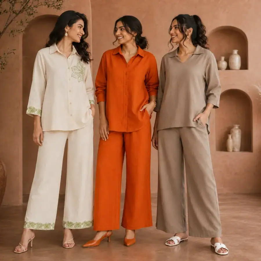 3 Combo Women's Co-Ord Sets ( C1 ) in As shown in photos