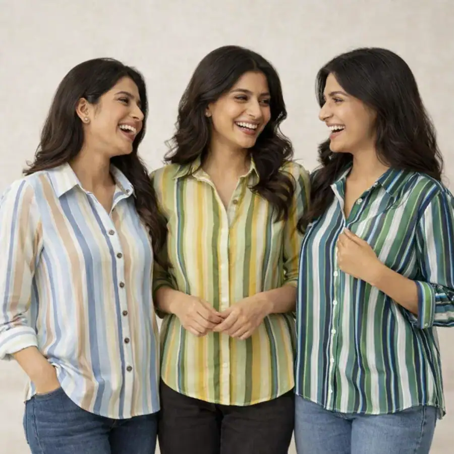 Women's Relaxed Fit Shirts ( S5 ) in As shown in photos
